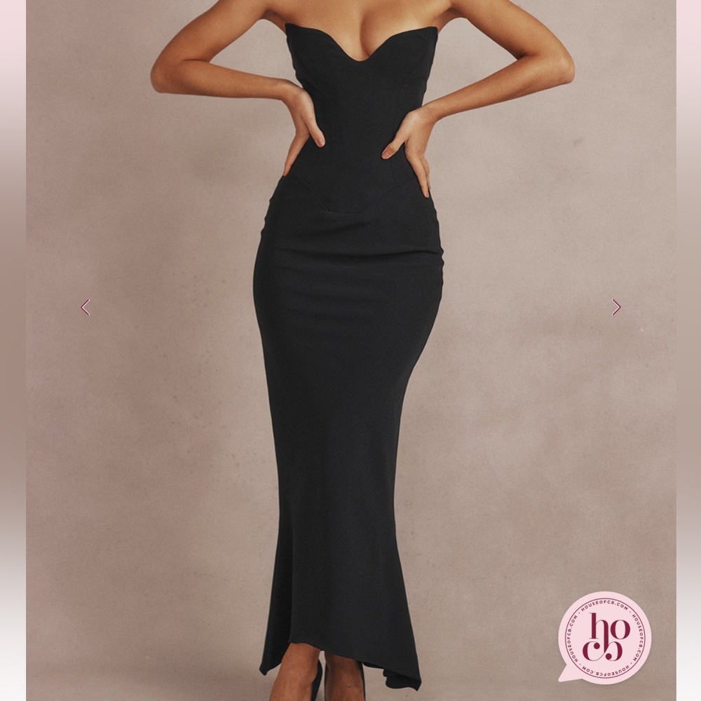 House of CB Sabine Dress- Black (M) NWT!! - Picture 4 of 5